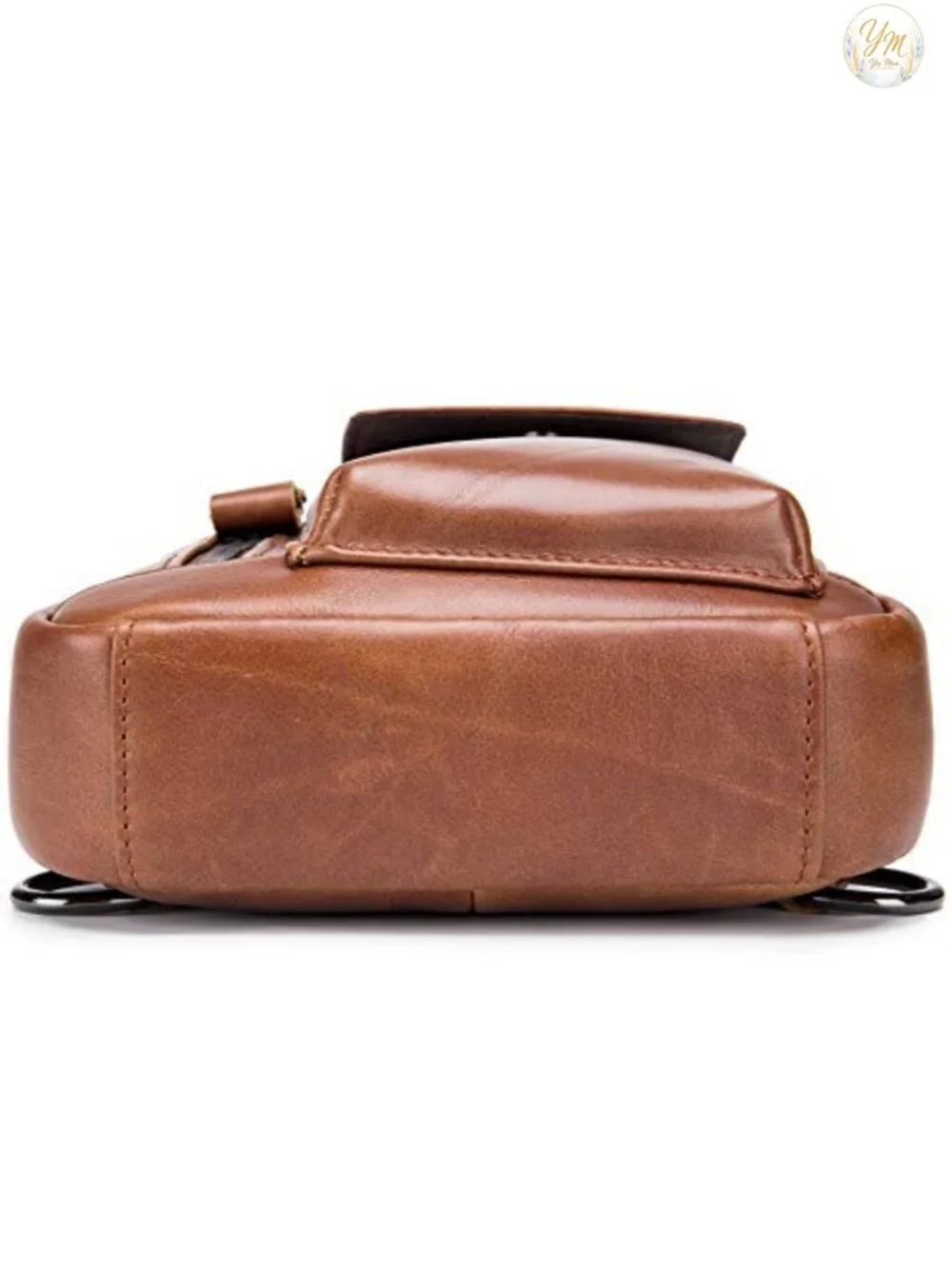 Genuine Leather Crossbody Sling Bag Casual Daypack Travel Hiking